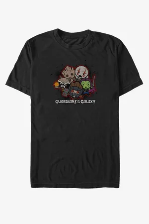 ZOOT FAN. Strážci Galaxie Marvel - unisex tričko