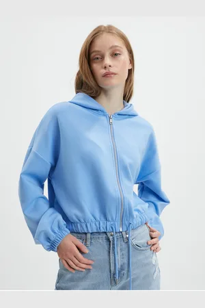 ONLY Dámská mikina na zip s kapucí Scarlett