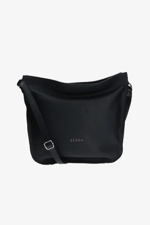 Elega Černá dámská kožená crossbody kabelka Hobie