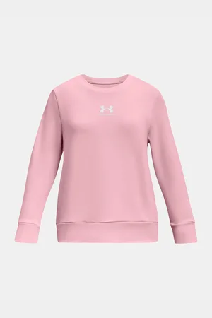 Under Armour Holčičí sportovní mikina UA Rival Terry Crew