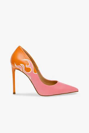 Steve Madden Oranžovo-růžové dámské lodičky
