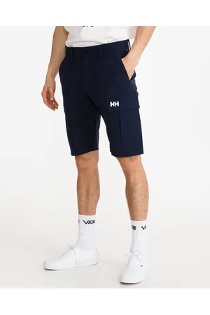Helly Hansen Tmavě modré pánské outdoorové kraťasy HH Quick-Dry Cargo Shorts