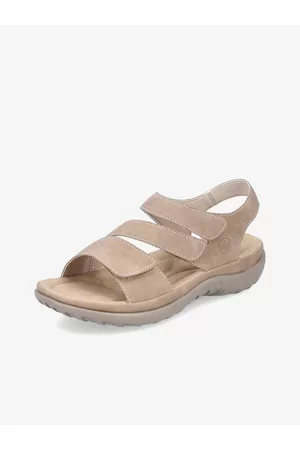 Rieker Ženy Sandály - Béžové dámské sandály