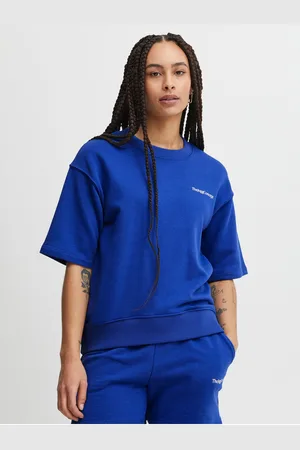 TheJoggConcept Modré dámské tričko