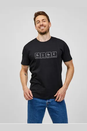 Zoot Černé pánské tričko s potiskem ZOOT.Original Polibek