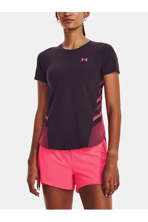 Under Armour Tmavě fialové dámské sportovní tričko Iso-Chill