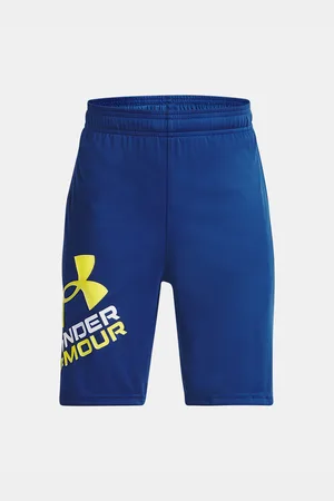Under Armour Tmavě modré sportovní kraťasy UA Prototype 2.0 Logo Shorts