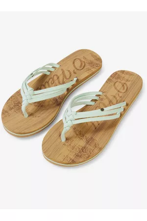 O'Neill Ženy Žabky - Světle zelené dámské žabky DITSY SANDALS