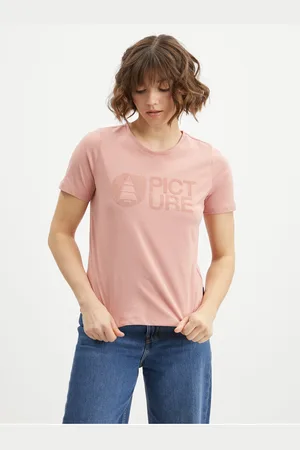 Picture Růžové dámské tričko