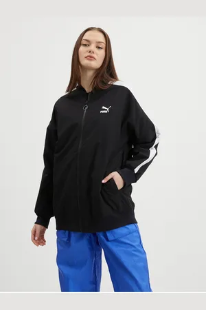 PUMA Černý dámský oversize bomber Classics