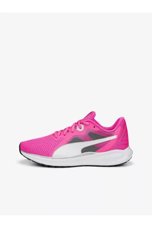 PUMA Ženy Sportovní boty - Tmavě růžové dámské tenisky Twitch Runner Fresh