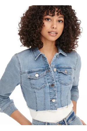 ONLY Dámská crop top džínová bunda Wonder