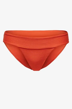 ONLY Oranžový dámský spodní díl plavek Bobby