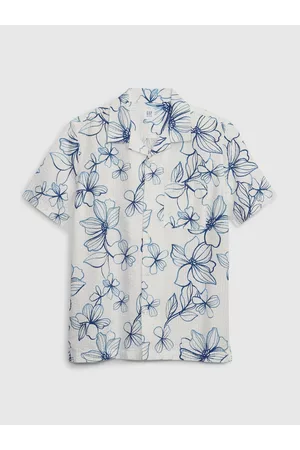 GAP Chlapci Košile - Klučičí květovaná košile
