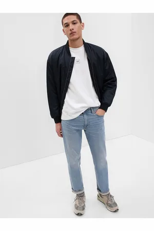 GAP Světle modré pánské straight fit džíny