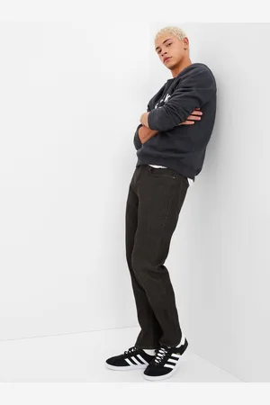 GAP Černé pánské slim fit džíny