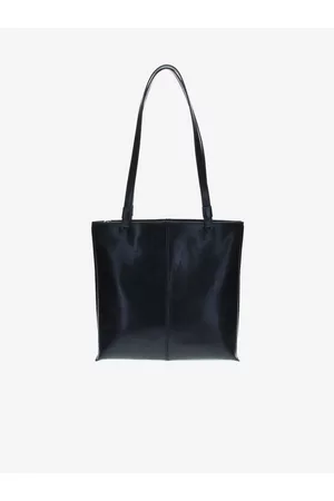 Elega Ženy Peněženky - Černá dámská kožená kabelka Mel