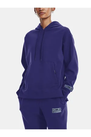 Under Armour Mikina UA Summit Knit Hoodie-BLU