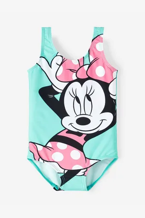 NAME IT Tyrkysové holčičí plavky Mosa Minnie