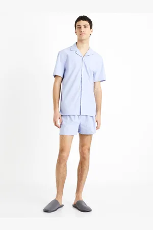 Celio Světle modré pánské pyžamo Dipyjaray