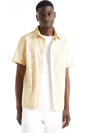Celio Muži Košile - Pánská vzorovaná košile Daprinti