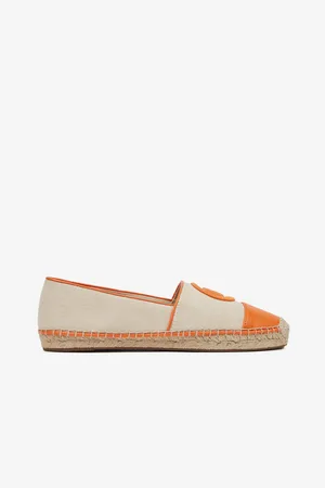 Michael Kors Oranžovo-béžové dámské espadrilky Kendrick