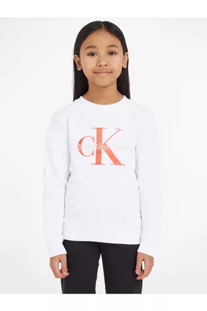 Calvin Klein Dívky Mikiny bez kapuce - Holčičí mikina
