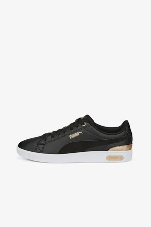 PUMA Černé dámské tenisky Vikky v3 Space Metallics Black