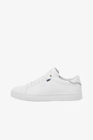 JACK & JONES Bílé pánské tenisky Bale