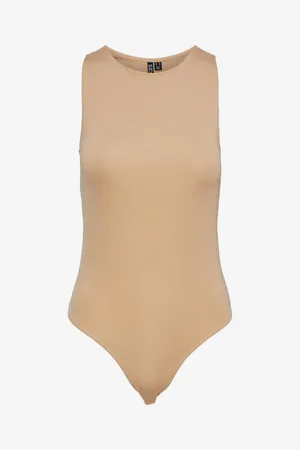 Pieces® Béžové dámské body Neja