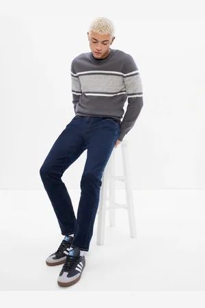 GAP Tmavě modré pánské slim fit džíny