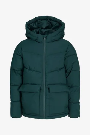 JACK & JONES Klučičí prošívaná zimní bunda Sterbo