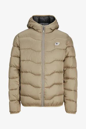 JACK & JONES Pánská prošívaná zimní bunda Sky