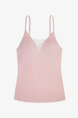 Dorina Světle růžové dámské pyžamové tílko Camisole