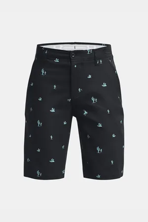 Under Armour Černé klučičí sportovní vzorované kraťasy Printed