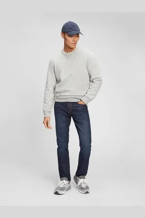 GAP Tmavě modré dámské slim fit džíny