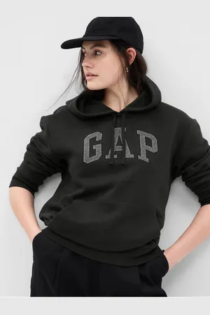 GAP Černá dámská mikina s kapucí