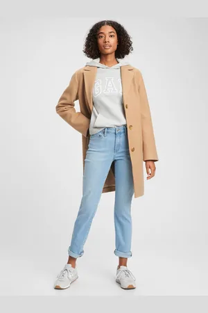 GAP Světle modré dámské straight fit džíny
