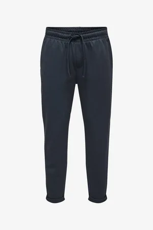 Only & Sons Tmavě modré pánské chino kalhoty Anton