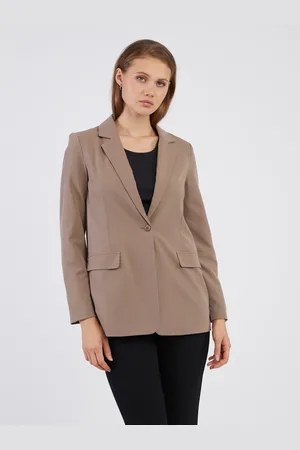 VERO MODA Hnědé dámské sako Zelda
