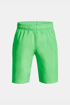 Under Armour Zelené sportovní kraťasy UA Woven Graphic Shorts