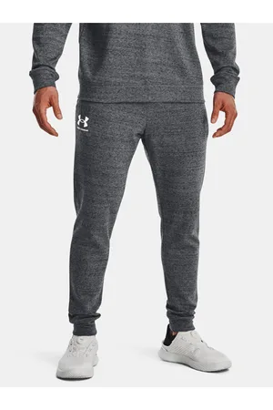 Under Armour Šedé sportovní tepláky UA Rival Terry Jogger