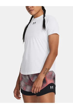 Under Armour Bílé dámské sportovní tričko Pro Train