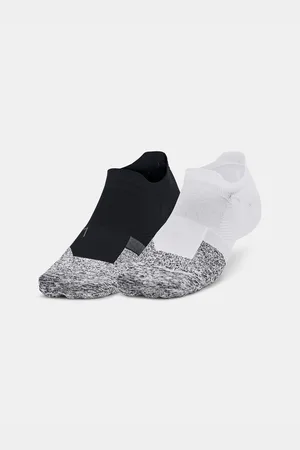 Under Armour Sada dvou párů pánských ponožek v černé a bílé barvě