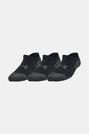 Under Armour Sada tří párů klučičích sportovních ponožek v černé barvě Performance