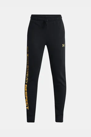 Under Armour Černé klučičí sportovní tepláky