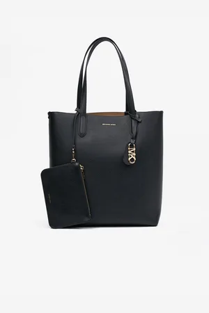 Michael Kors Černý dámský kožený oboustranný shopper
