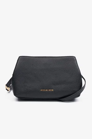 Michael Kors Černá dámská kožená crossbody kabelka