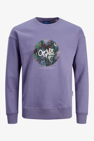 JACK & JONES Klučičí mikina Silver
