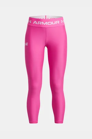 Under Armour Růžové sportovní legíny Armour Ankle Crop